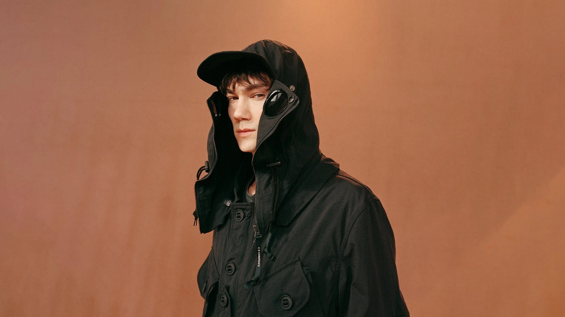 Navy blue cp company 2025 jacket