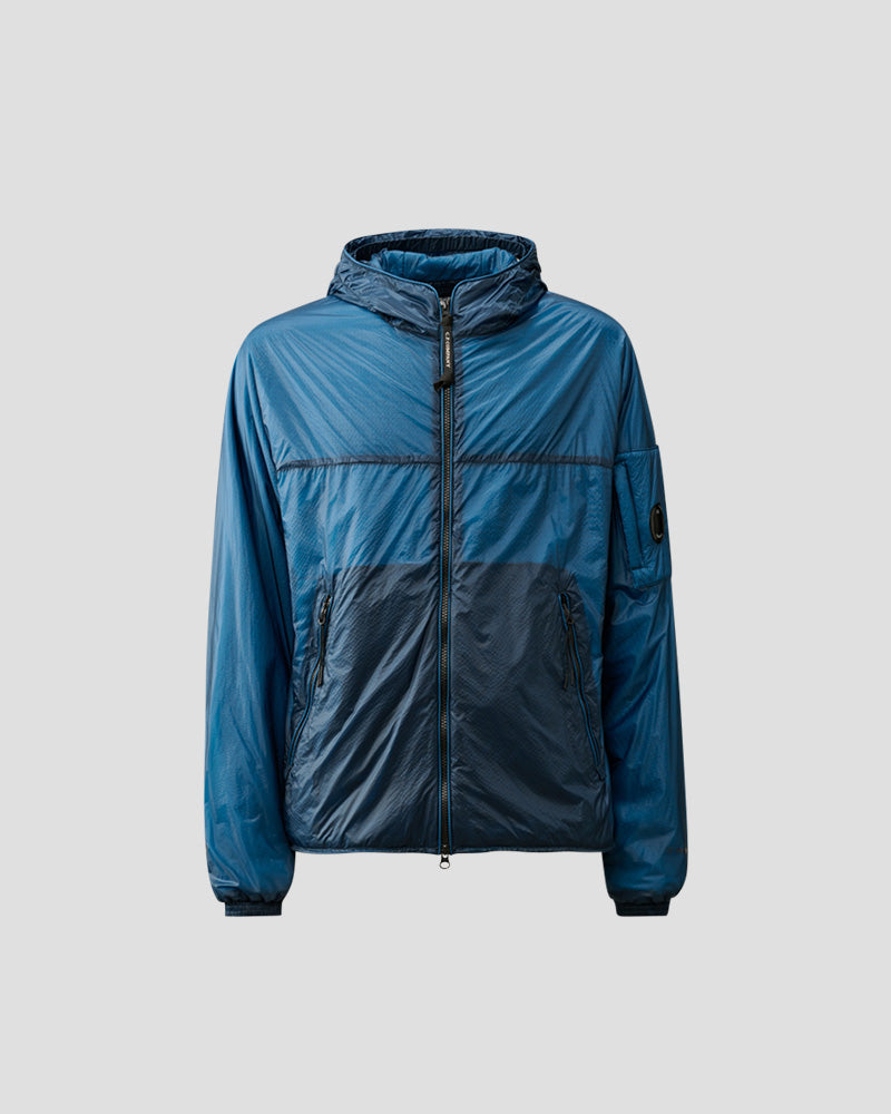 Blue jacket with hood best sale