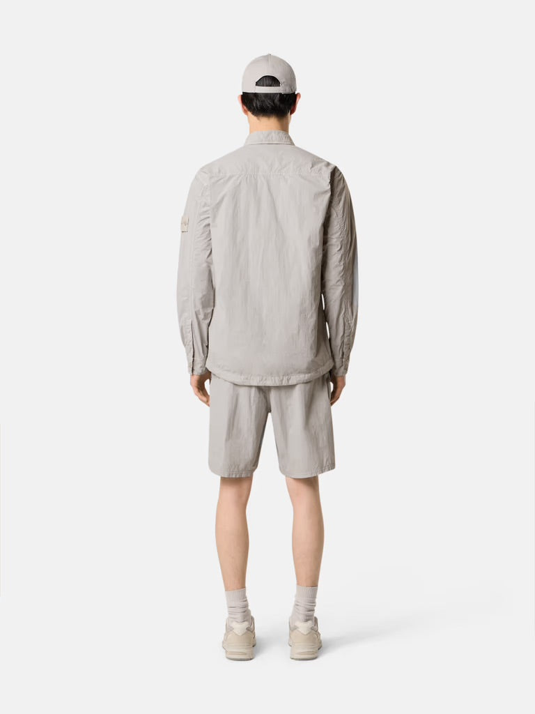 Stone Island Ghost  1100003 Nylon Smerigliato Overshirt - Dust Grey