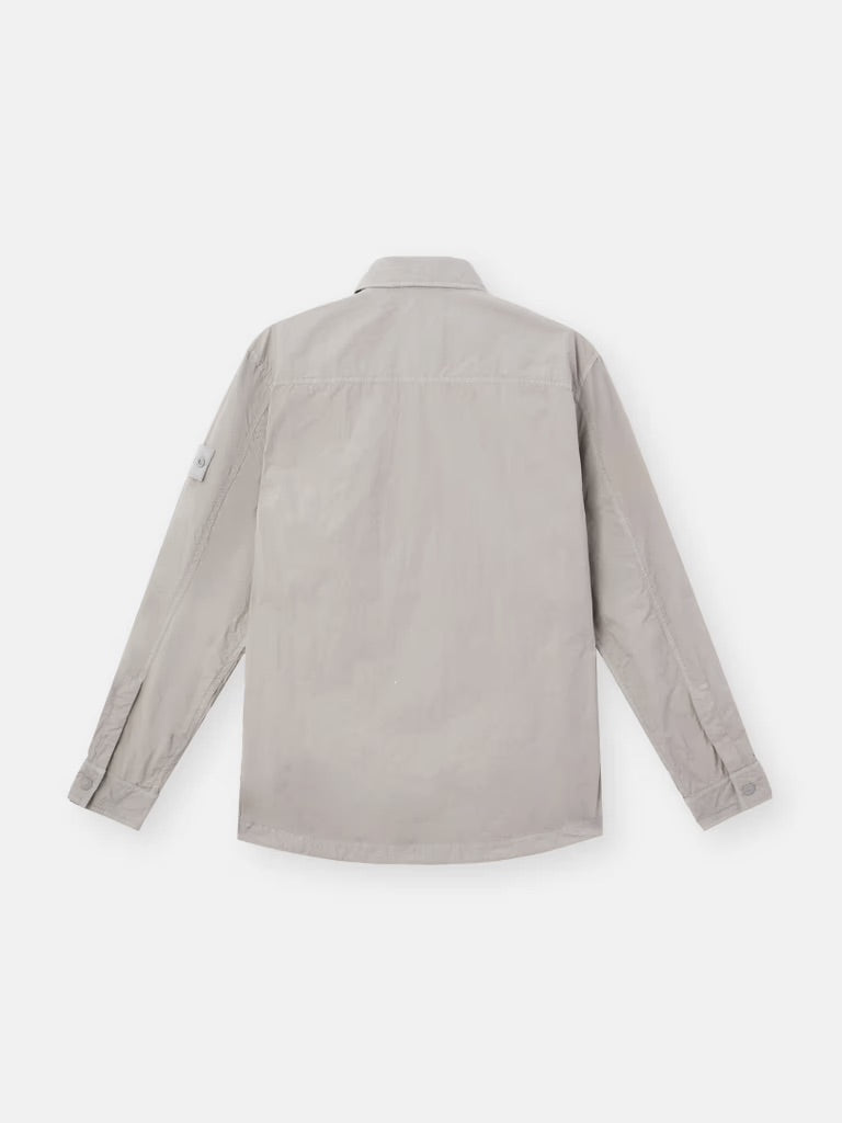 Stone Island Ghost  1100003 Nylon Smerigliato Overshirt - Dust Grey