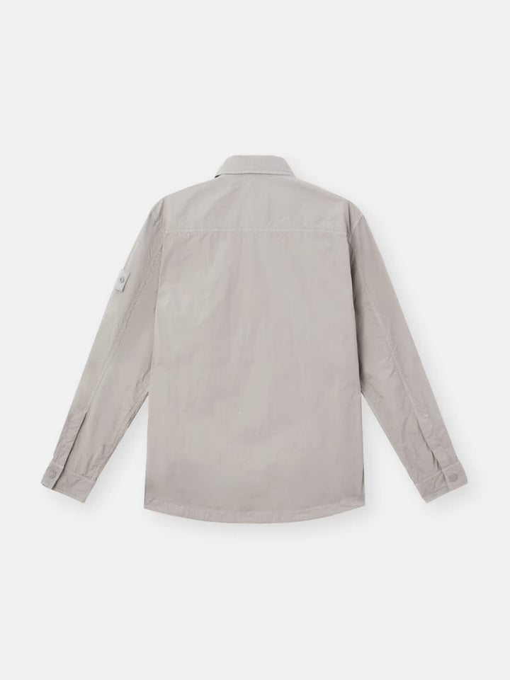 Stone Island Ghost  1100003 Nylon Smerigliato Overshirt - Dust Grey