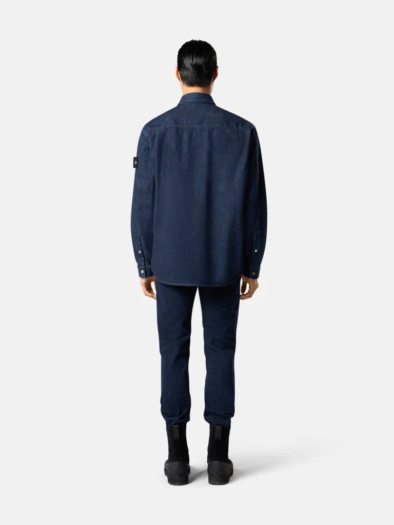 RINSE REGULAR FIT OVERSHIRT - BLUE