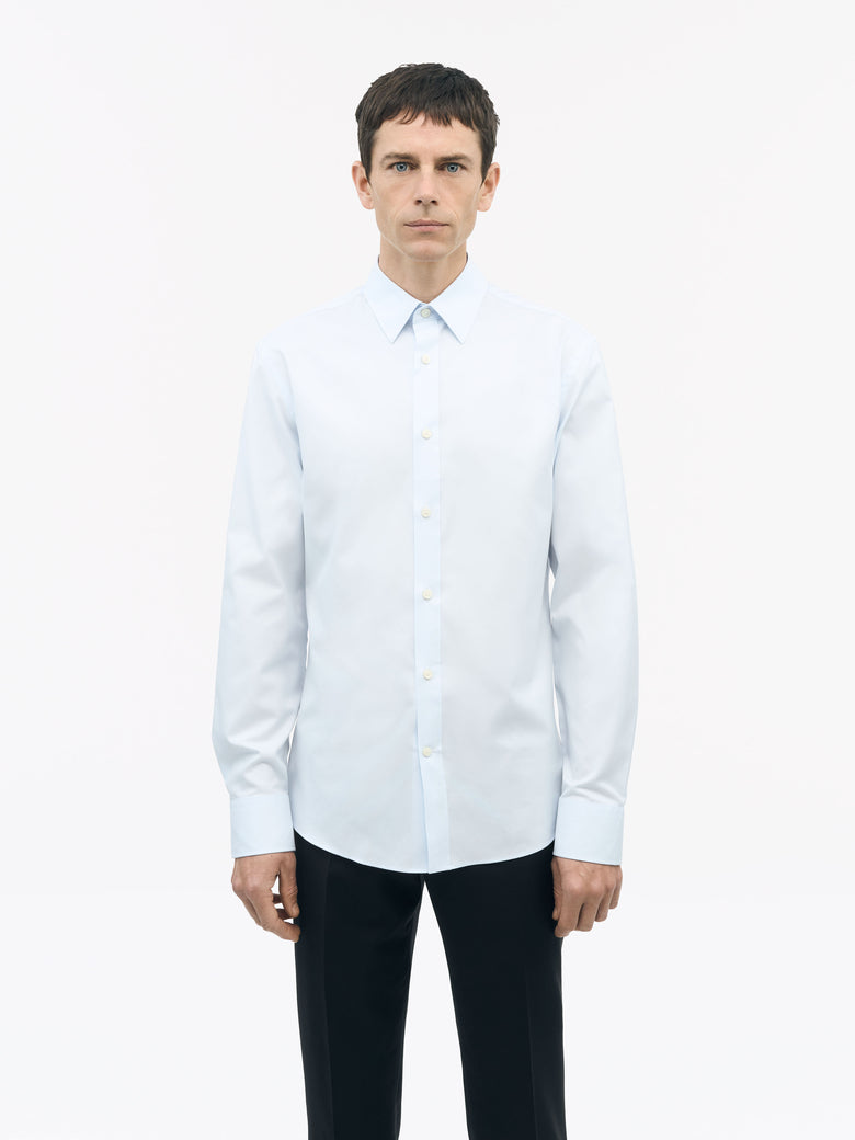 Adley pointed stand-up collar Shirt