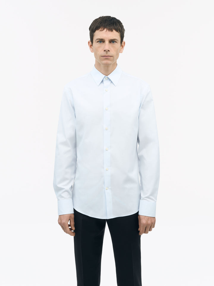 Adley pointed stand-up collar Shirt