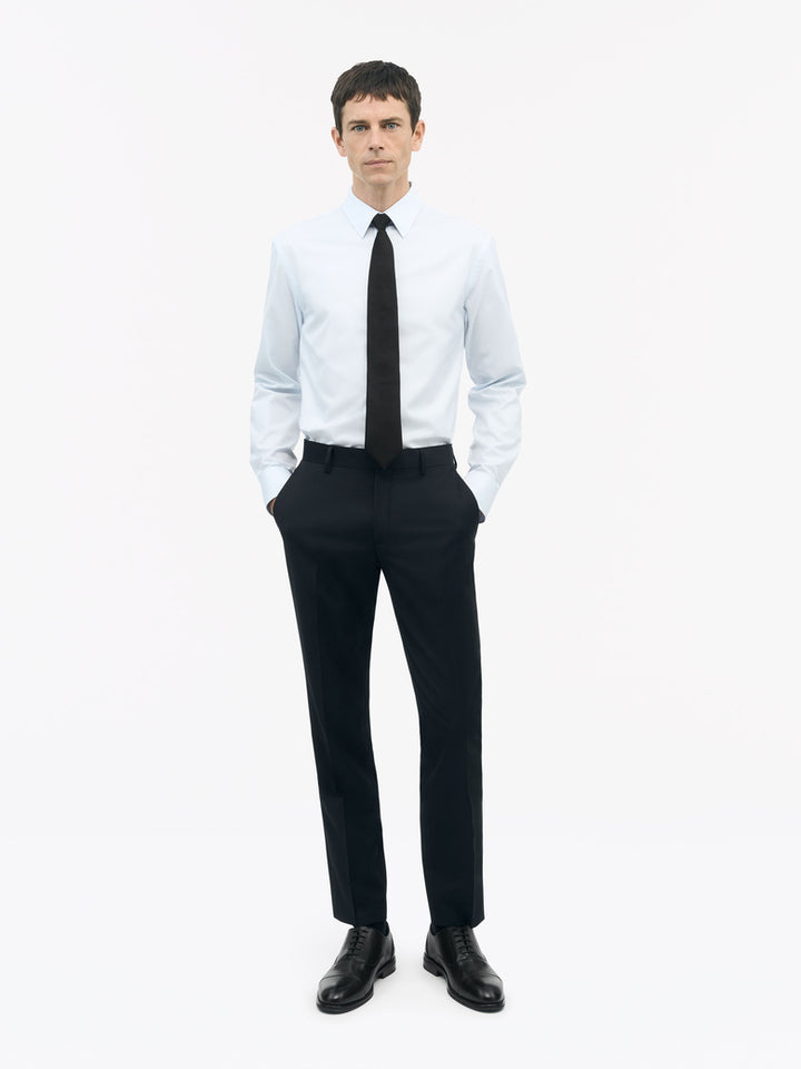 Adley pointed stand-up collar Shirt
