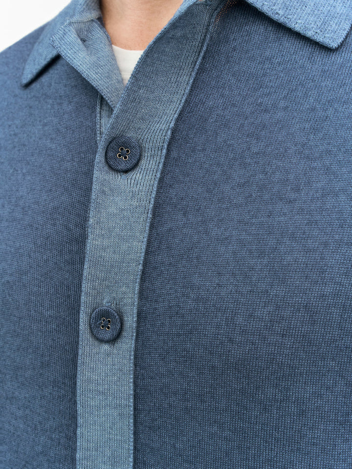 Tindall Slim-fit Cardigan in Merino wool