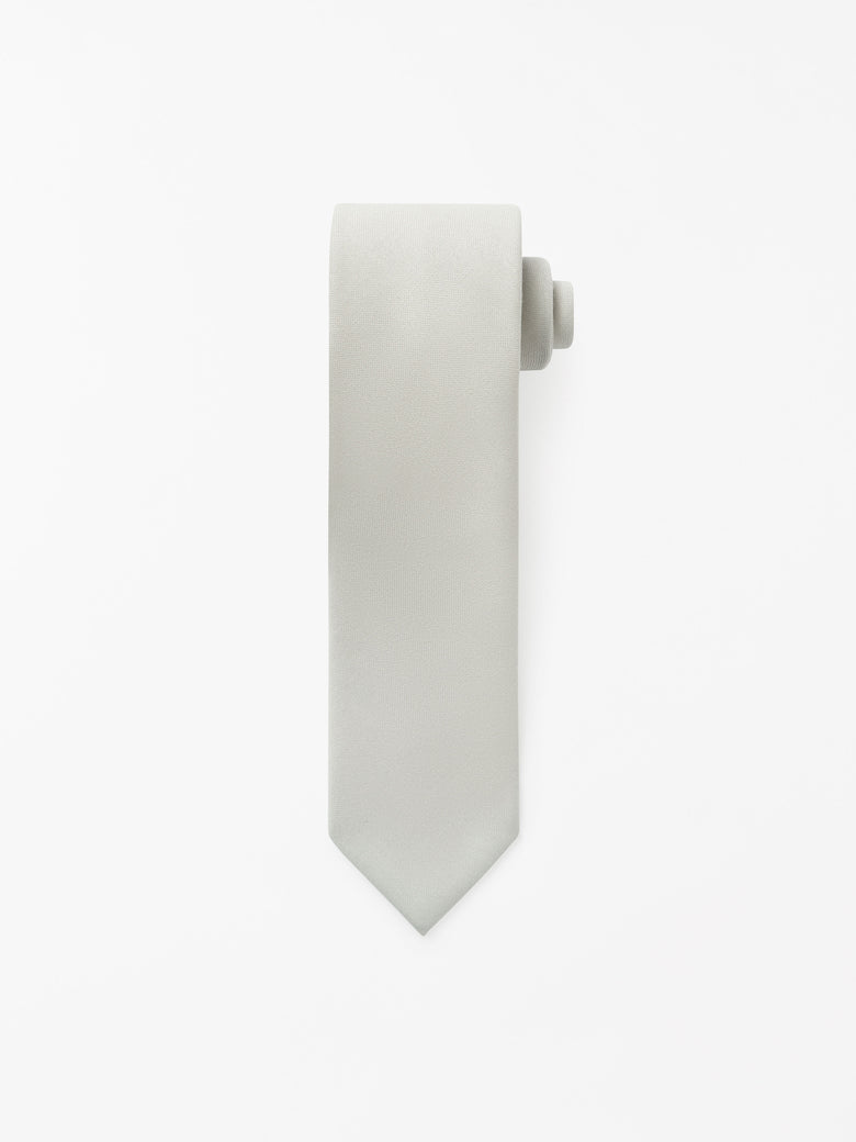 Virga Silk Necktie - Vintage beige