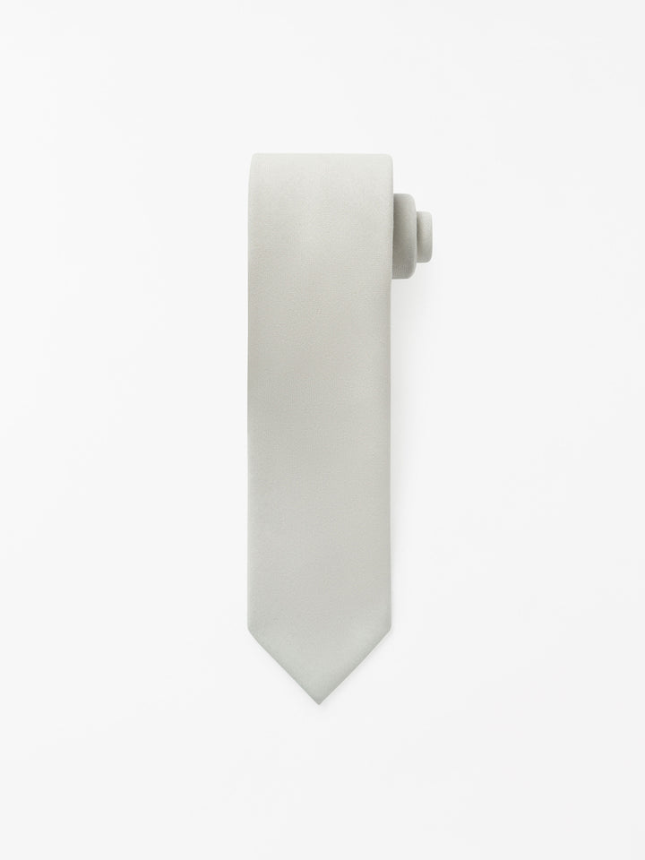 Virga Silk Necktie - Vintage beige