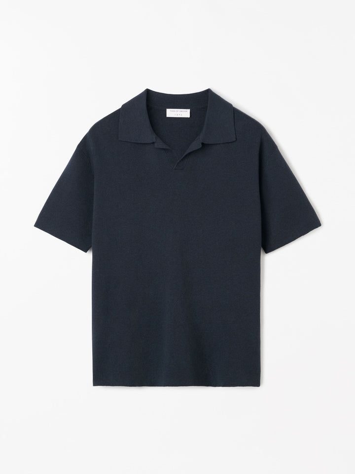 Maelon Knitted T-shirt - Light ink