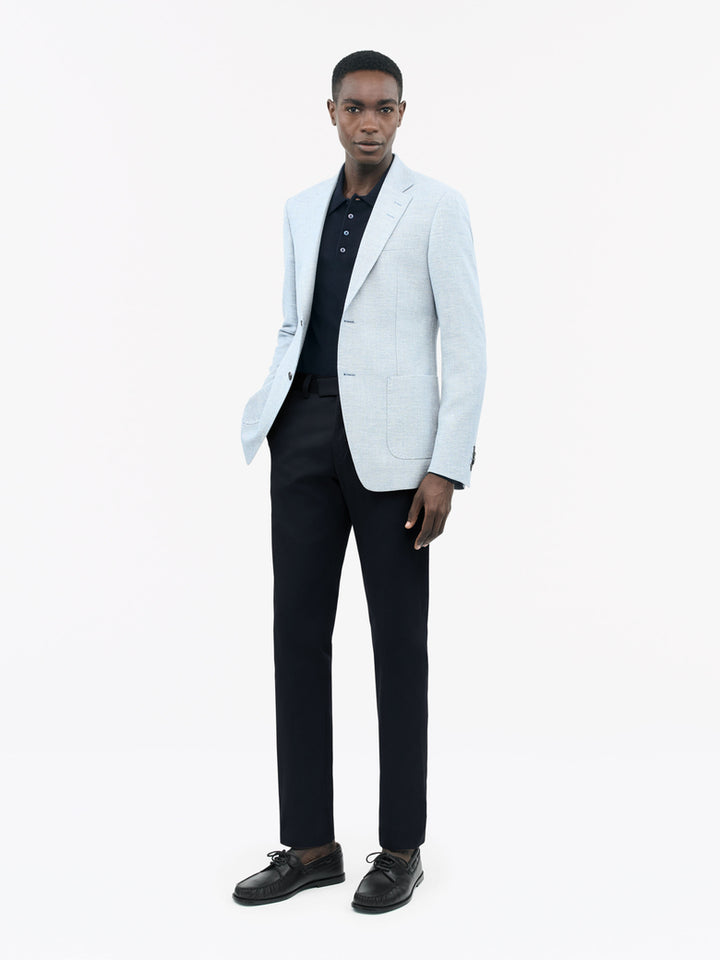 Tenuta C Cotton Chinos - Light ink