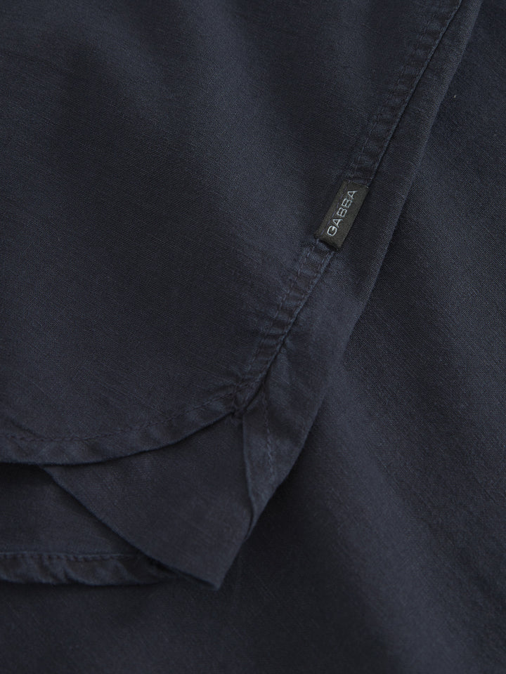 Sven Reg Lino long sleeves - Night Sky