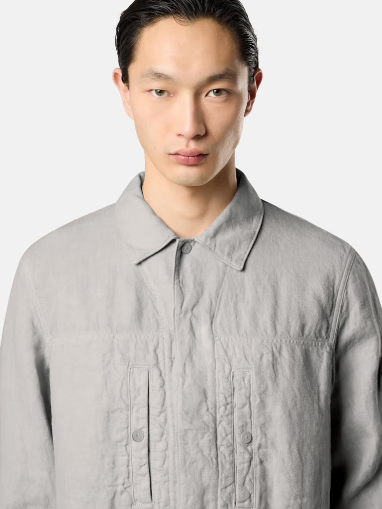 Stone Island Ghost Linen Overshirt - Dust
