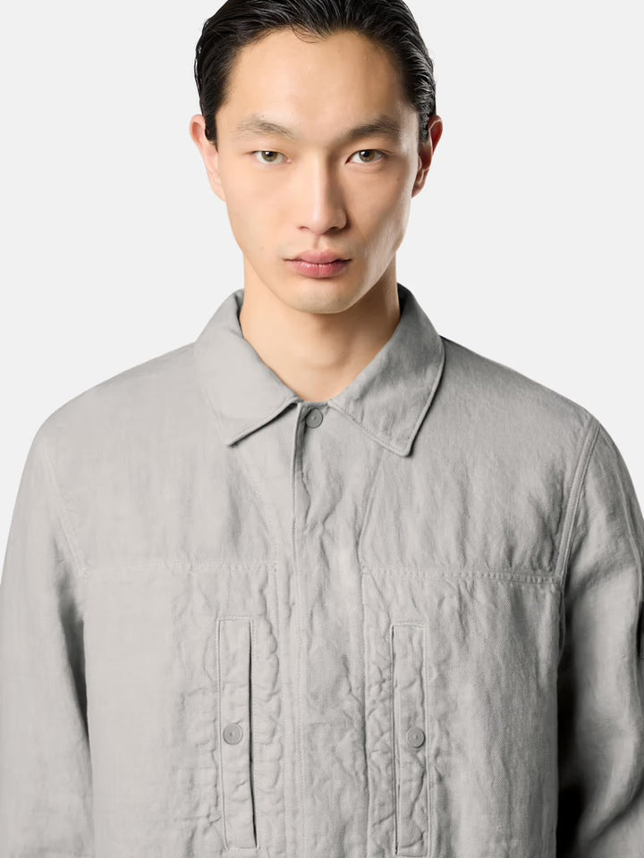 Stone Island Ghost Linen Overshirt - Dust