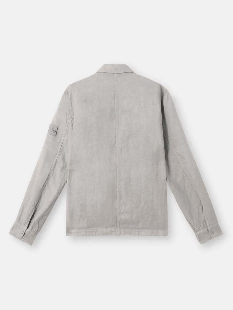 Stone Island Ghost Linen Overshirt - Dust