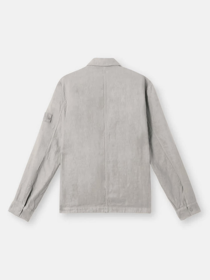 Stone Island Ghost Linen Overshirt - Dust