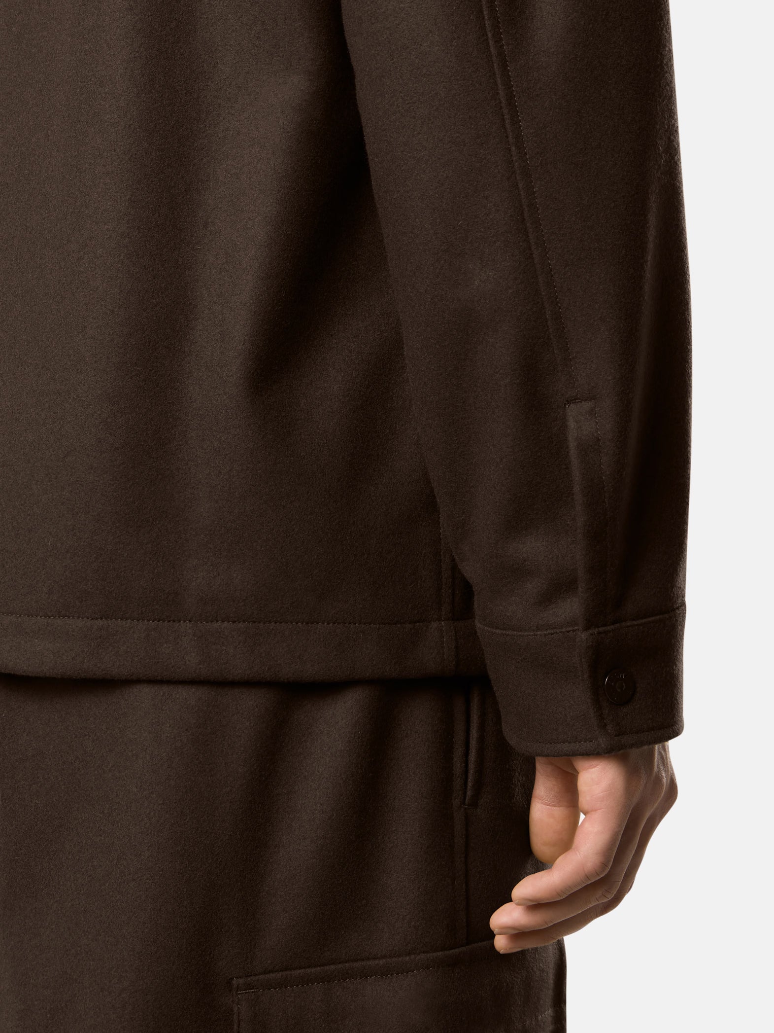 COMFORT FIT WOOL NYLON FLANNEL OVERSHIRT