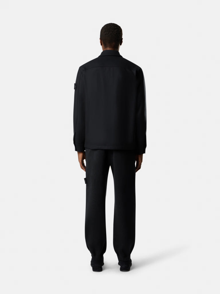 COMFORT-FIT WOOL NYLON FLANNEL OVERSHIRT