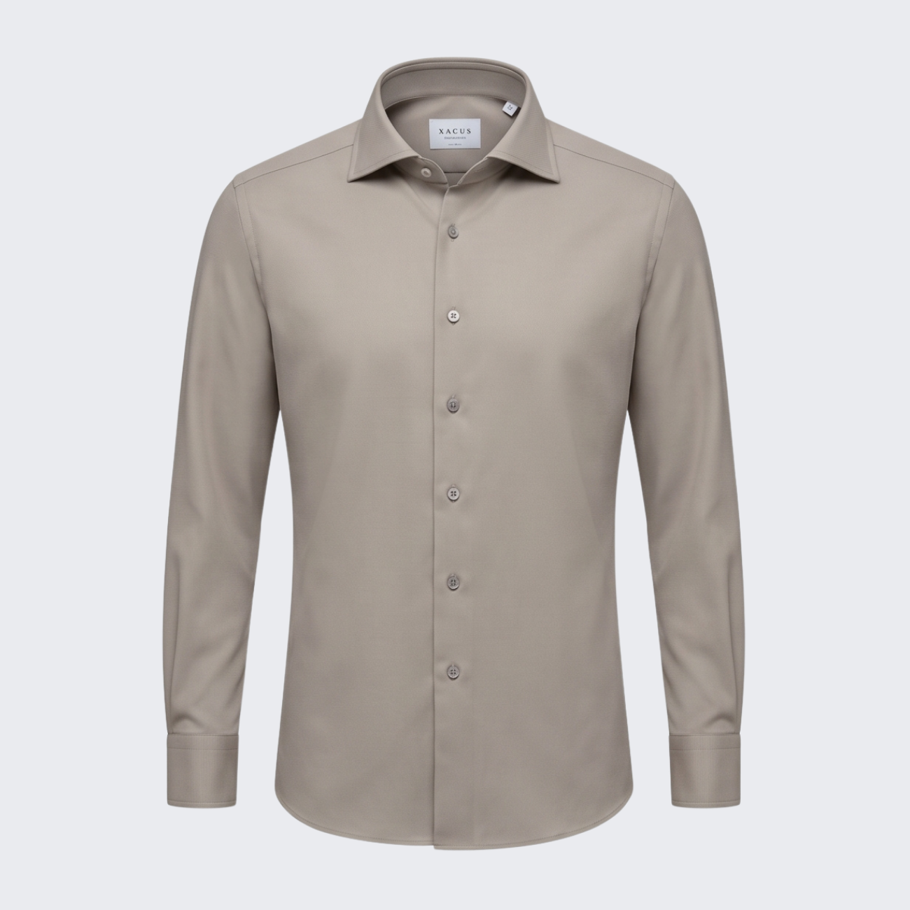 TAILORED ACTIVE SHIRT - BEIGE