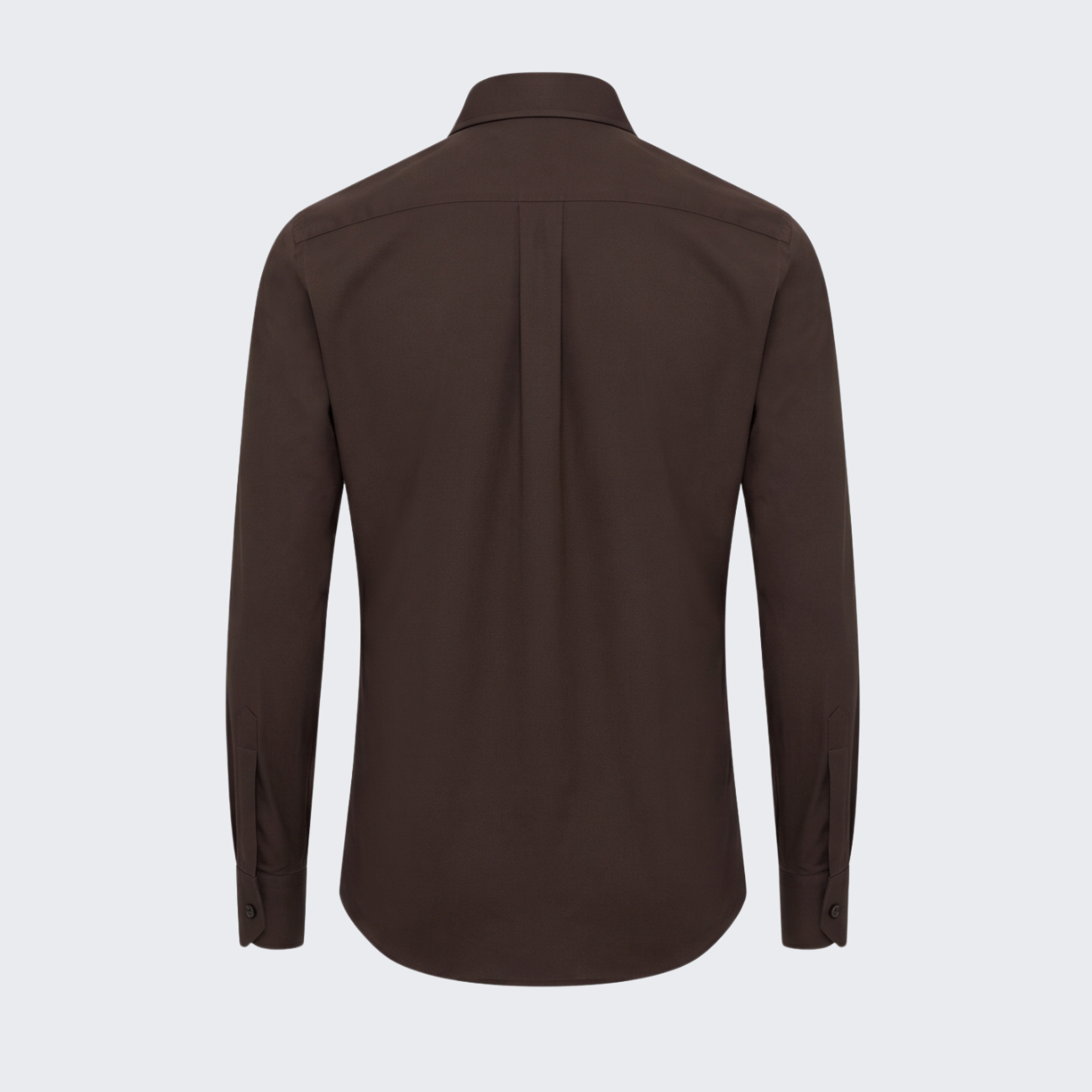 TAILORED ACTIVE SHIRT - BROWN