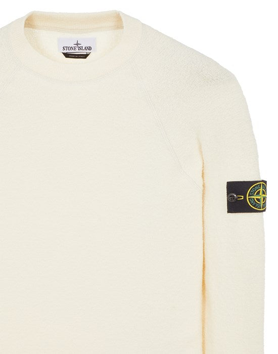 Crewneck Knit - NATURAL  WHITE