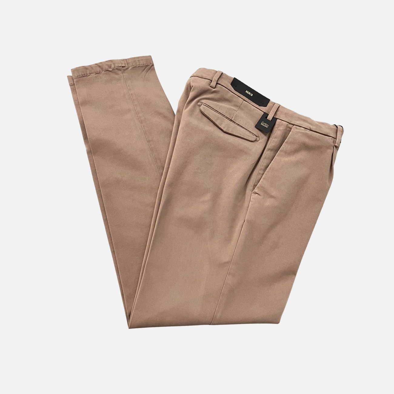 MODAL CHINO PANTS - BEIGE