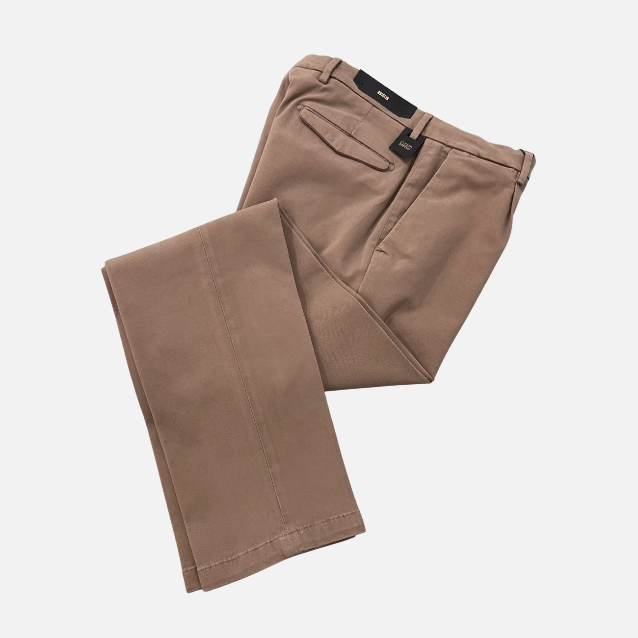 MODAL CHINO PANTS - BEIGE