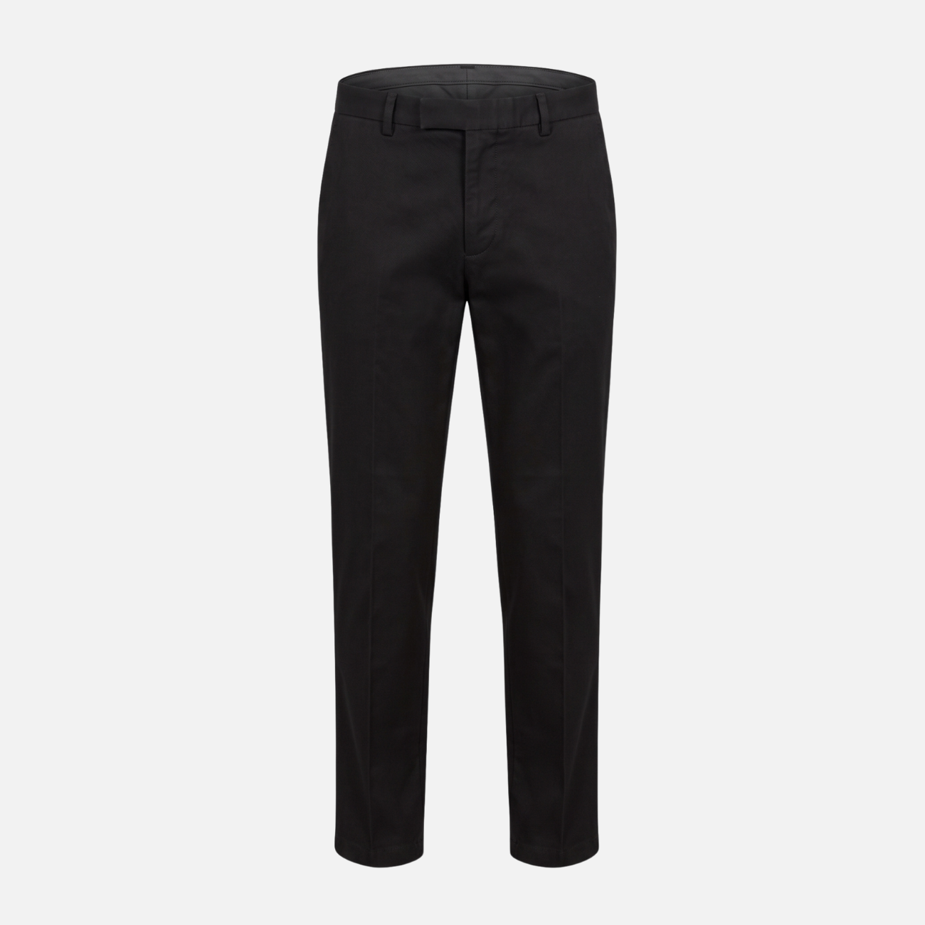 MODAL CHINO PANTS - BLACK