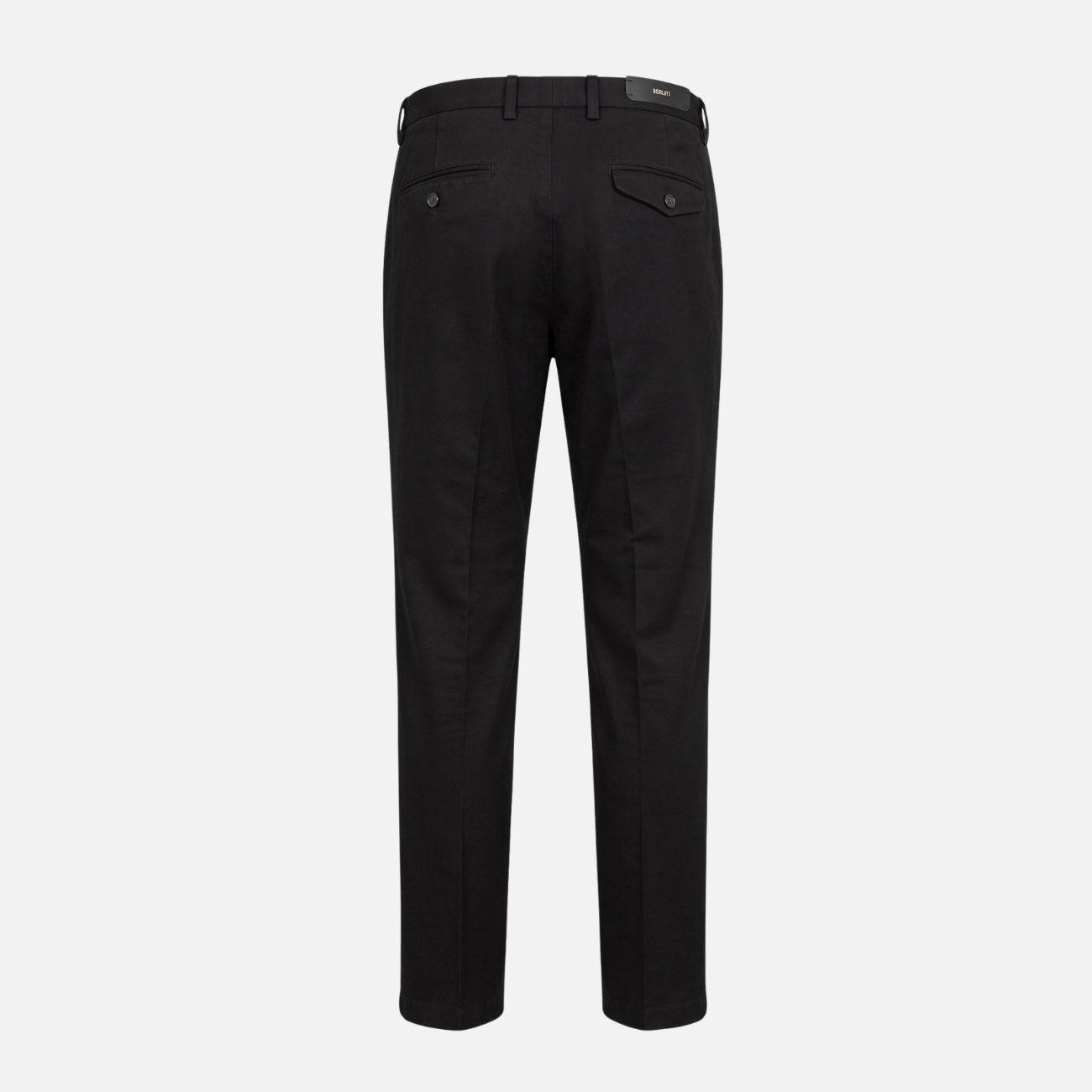 MODAL CHINO PANTS - BLACK