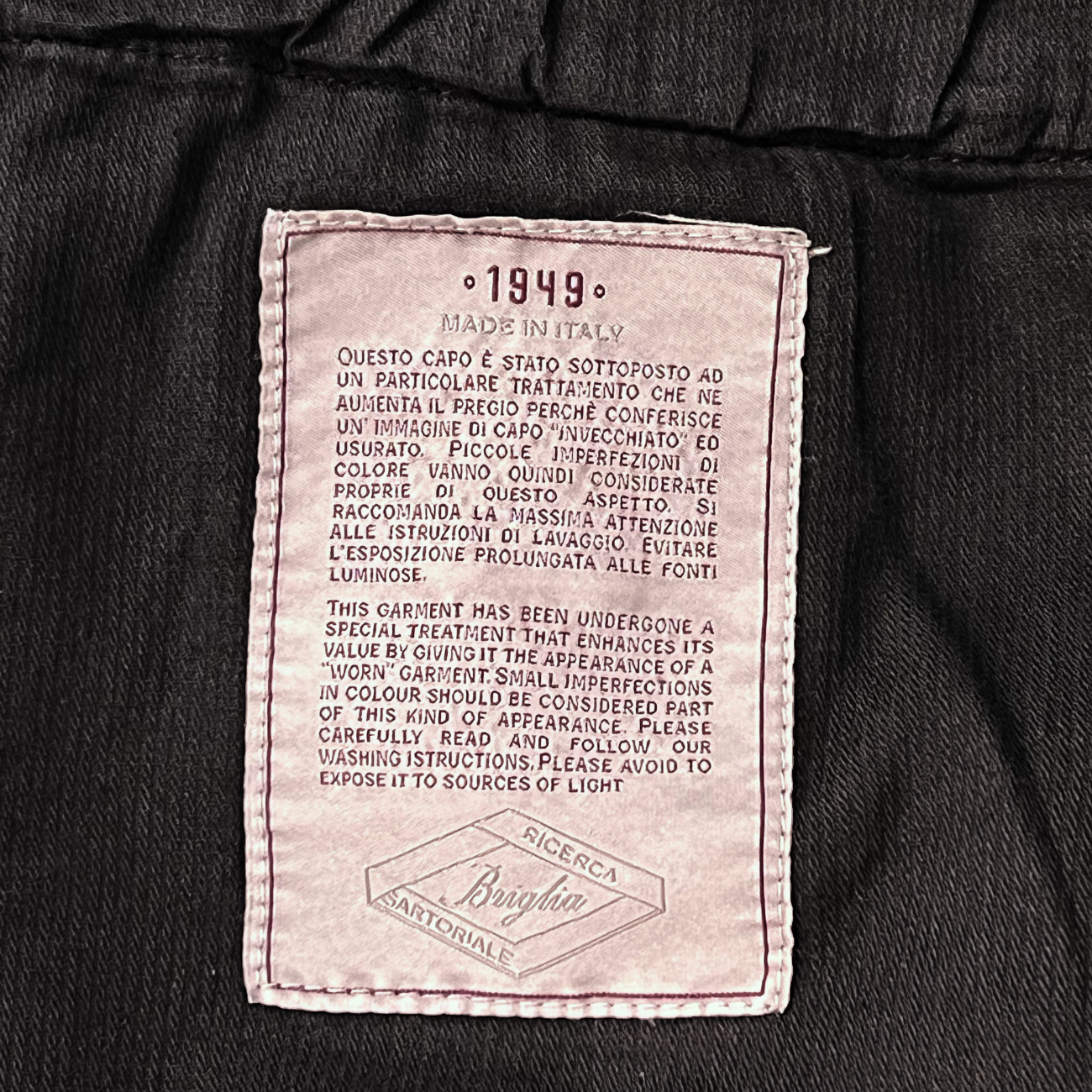 MODAL CHINO PANTS - BLACK
