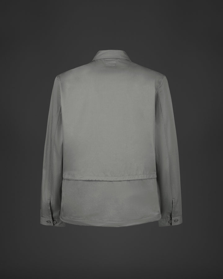 Gabardine Pocket Shirt - Silver Sage