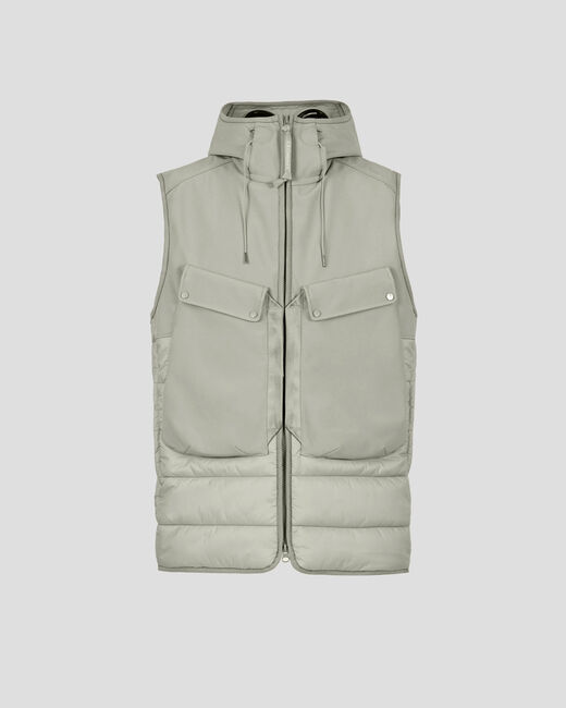 C.P. Shell-R Mixed Goggle Vest - SILVER SAGE