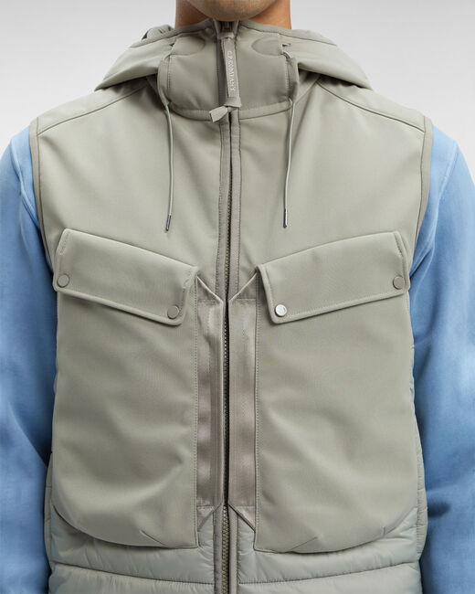 C.P. Shell-R Mixed Goggle Vest - SILVER SAGE