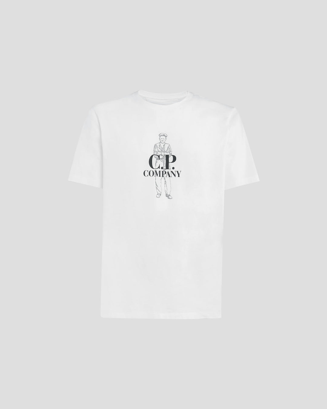 30/1 Jersey british sailor t-shirt - GAUZE WHITE