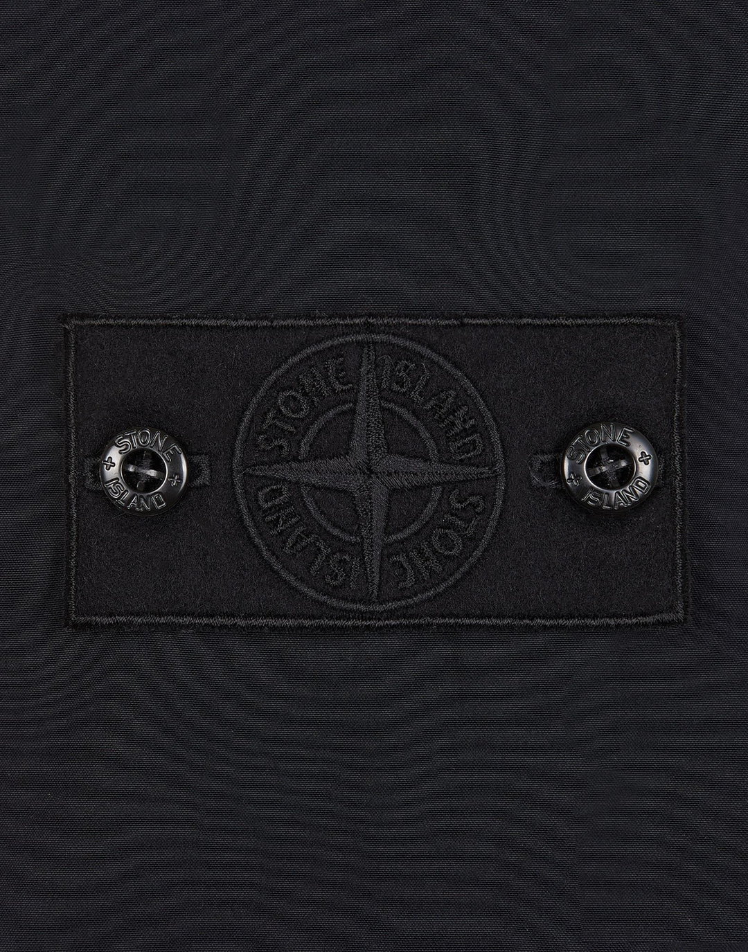 Ghost piece shirt Jacket - Black