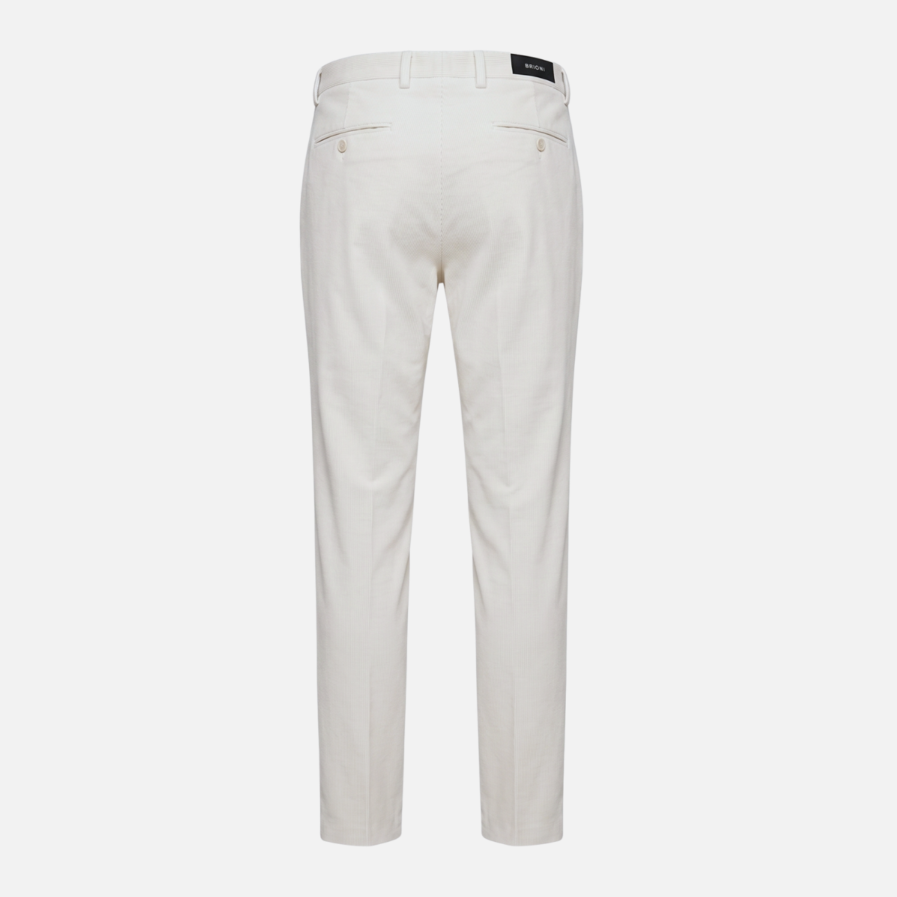 COTTON CHINO PANTS - OFF WHITE