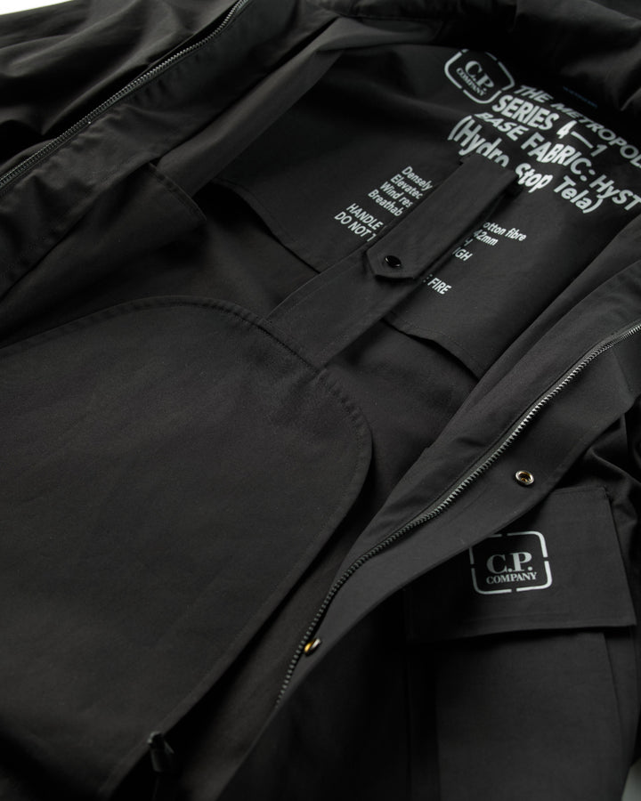 Metropolis Series HyST Stand Collar Jacket - Black