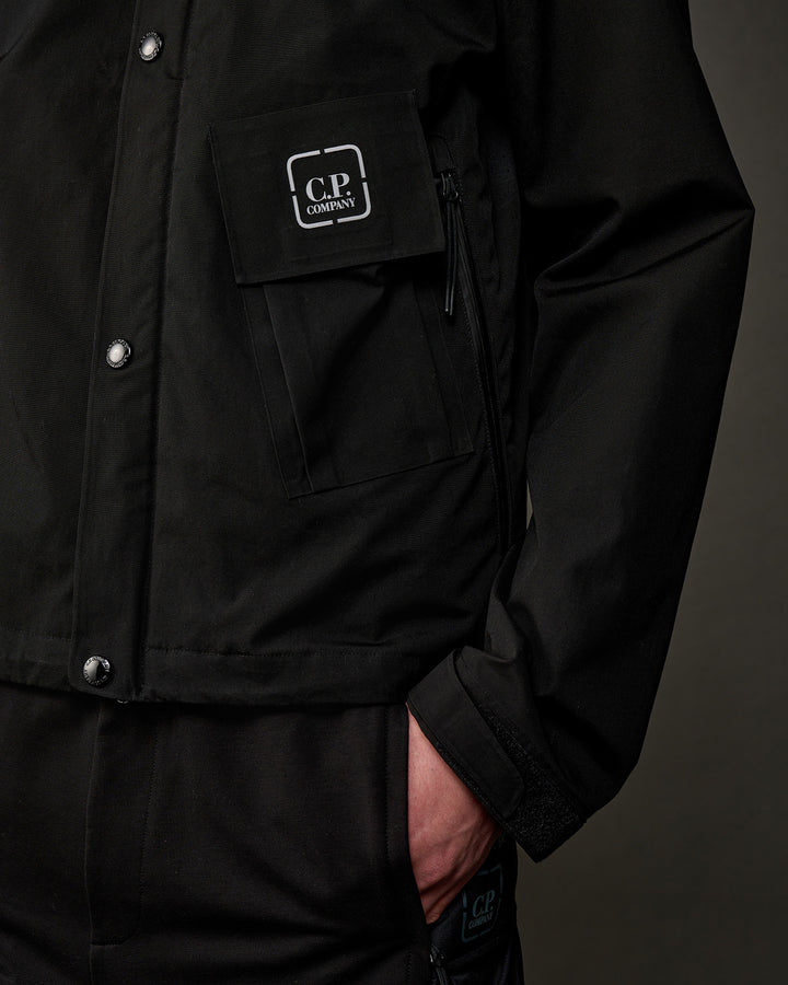 Metropolis Series HyST Stand Collar Jacket - Black