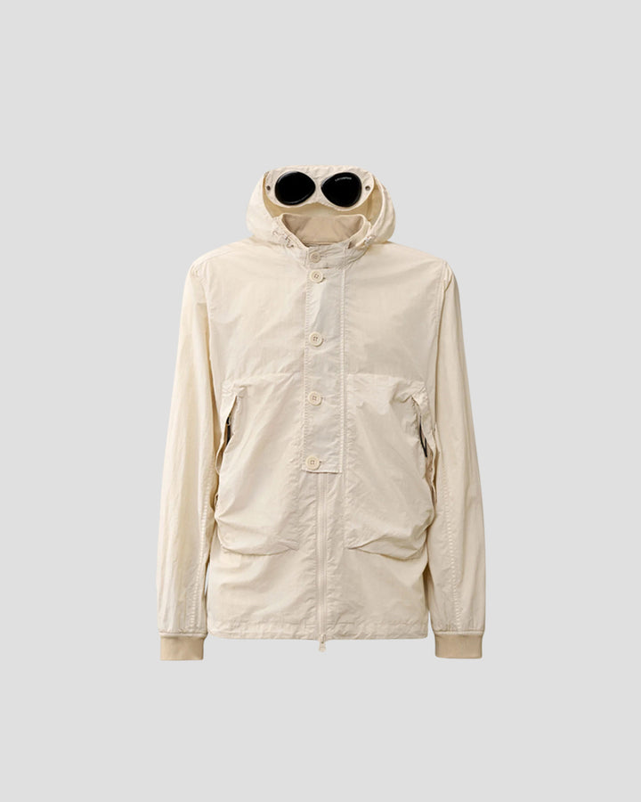 Flatt Nylon Goggle Overshirt - Pistachio Shell