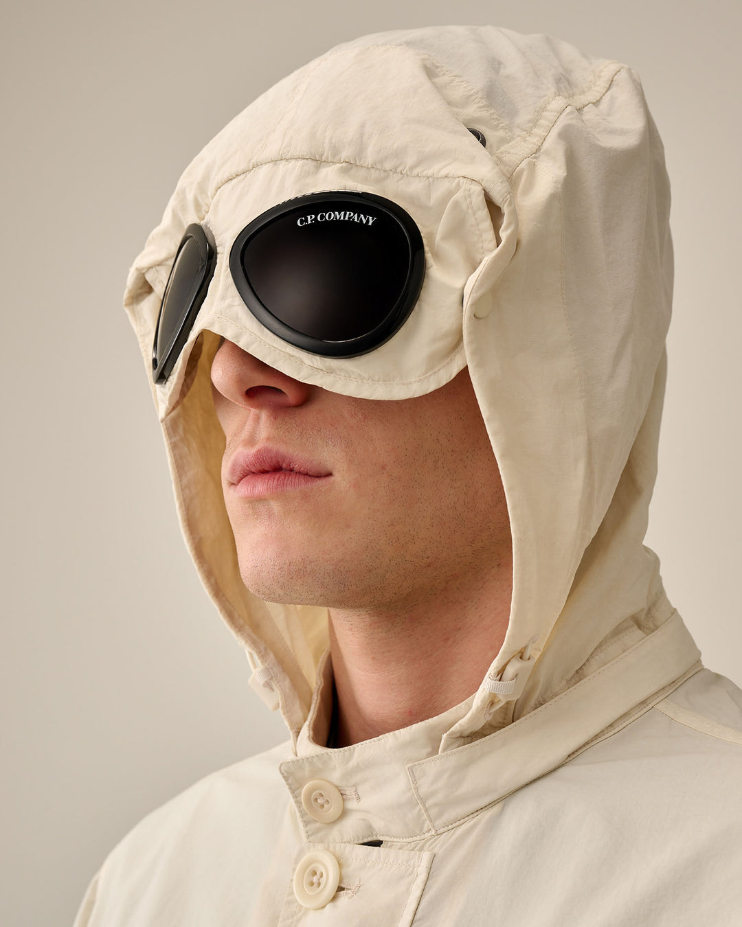 Flatt Nylon Goggle Overshirt - Pistachio Shell