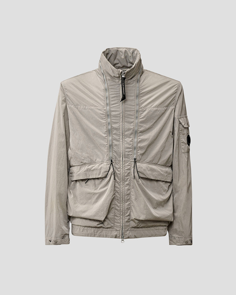 Chrome-R Zipped Jacket - Drizzle Grey