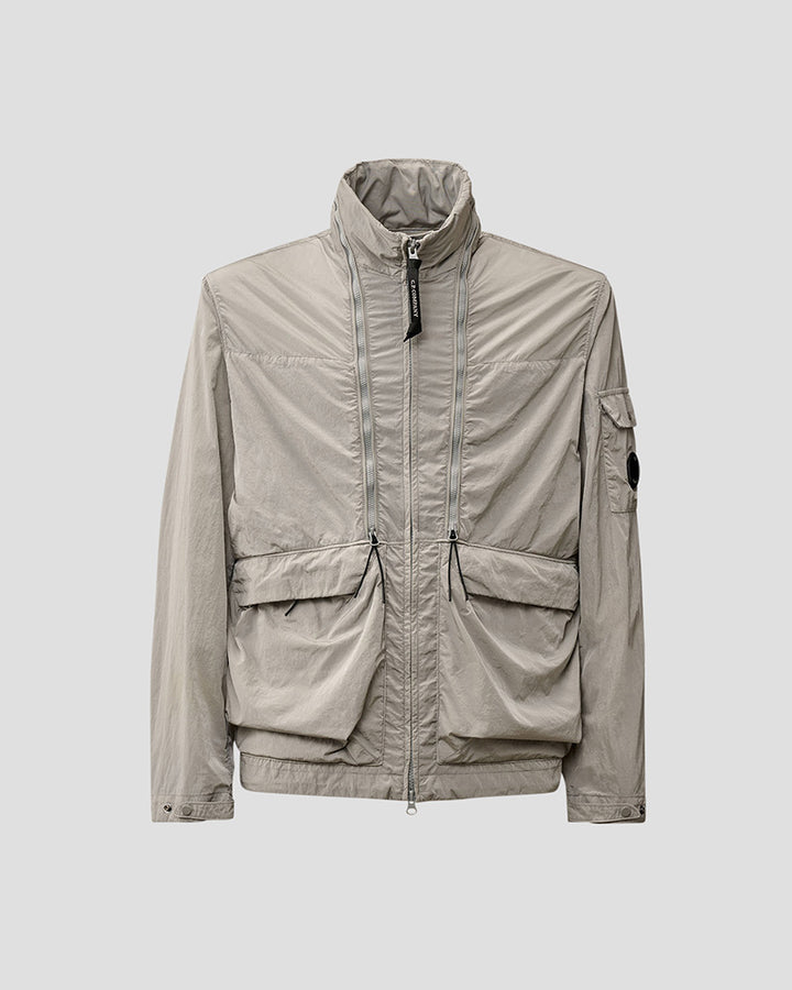 Chrome-R Zipped Jacket - Drizzle Grey