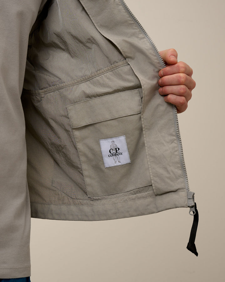 Chrome-R Zipped Jacket - Drizzle Grey