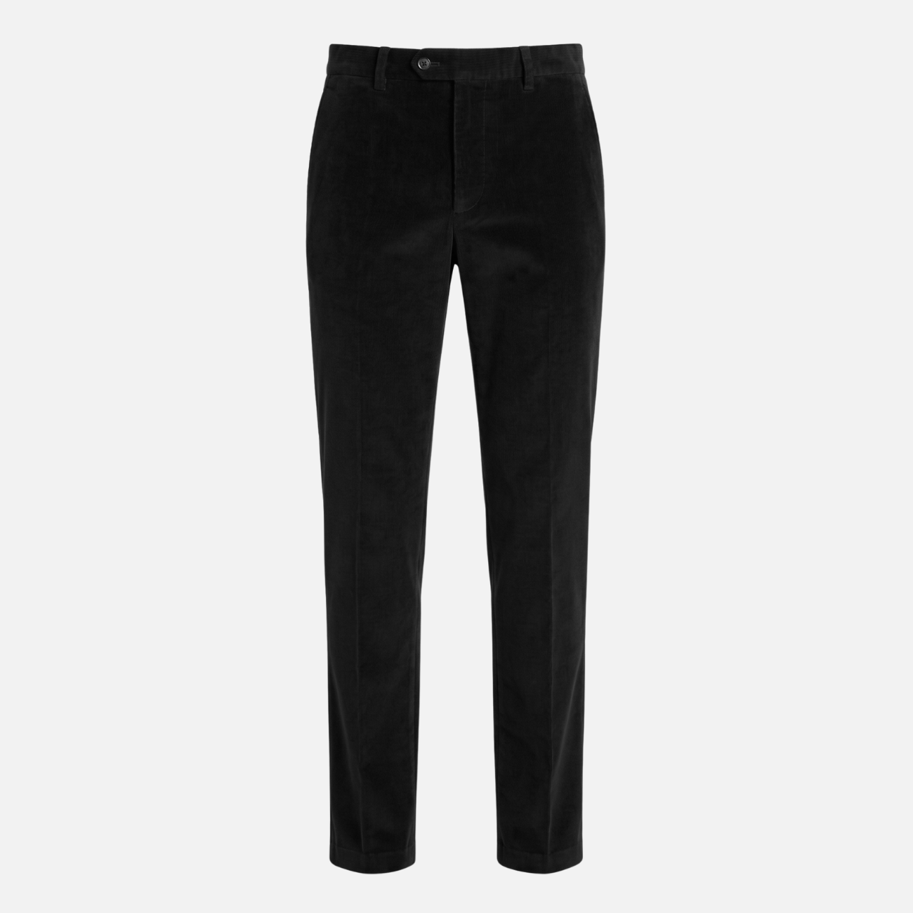 COTTON CHINO PANTS - BLACK