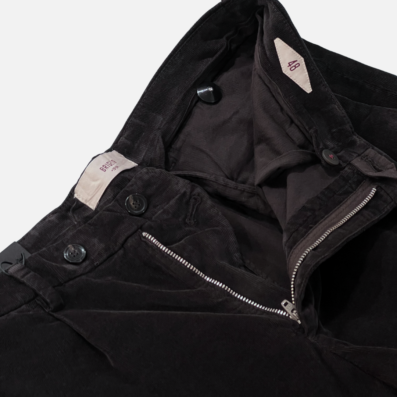COTTON CHINO PANTS - BLACK