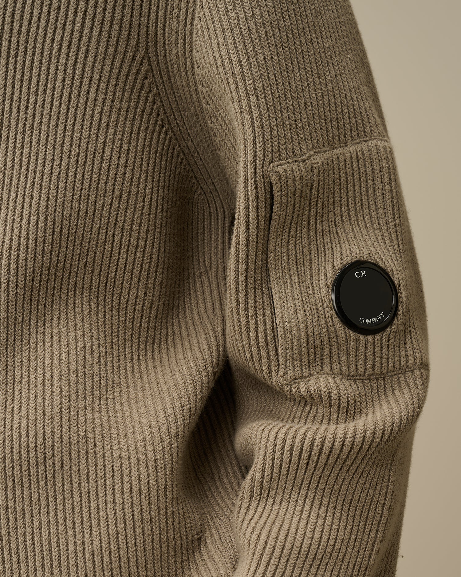 Full Rib Turtleneck Knit - Vintage khaki – MENS