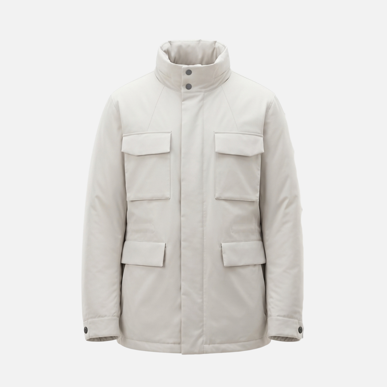 REAL DOWN PUFFER JACKET - ICE