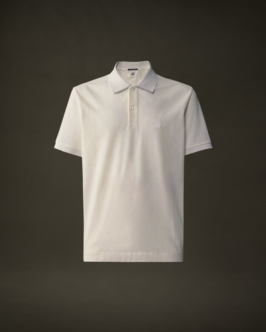 The metropolis series stretch piquet polo - Gauze white