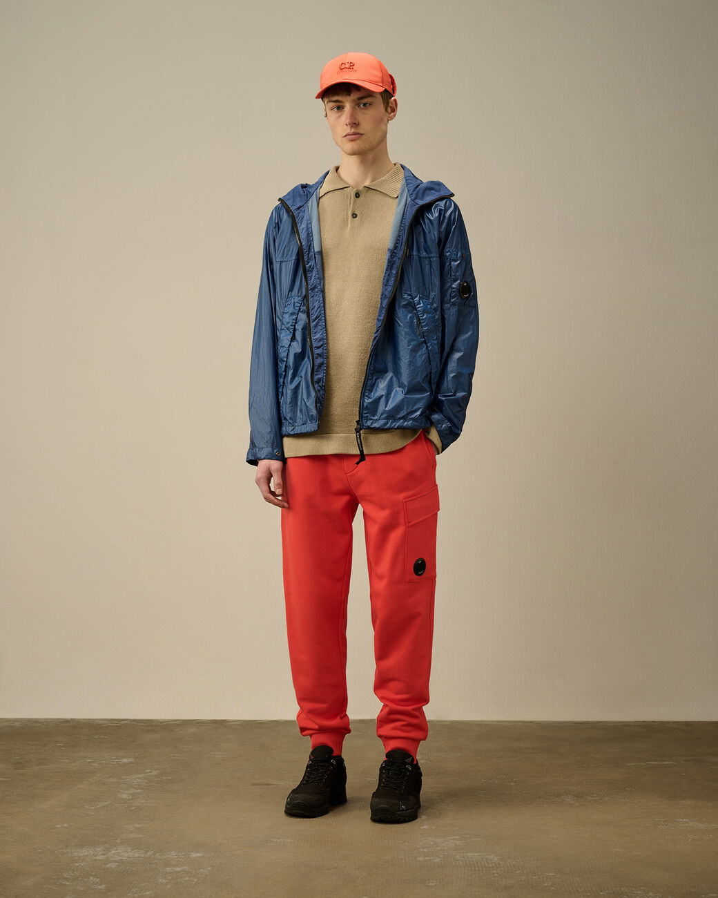 Chenille Cotton Polo Knit - Vintage khaki