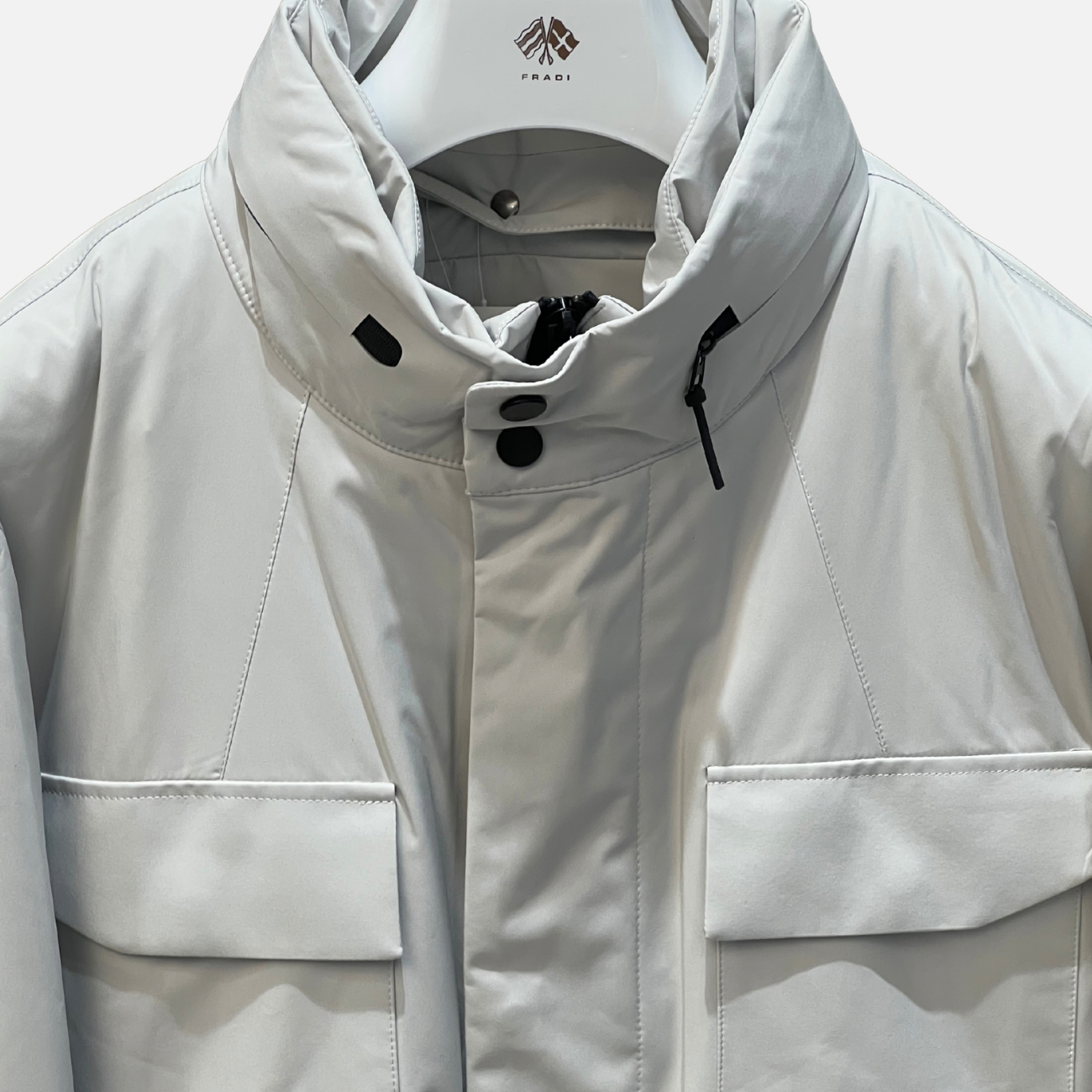 REAL DOWN PUFFER JACKET - ICE