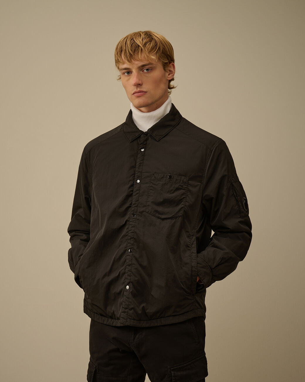 CHROME-R BUTTON OVERSHIRT